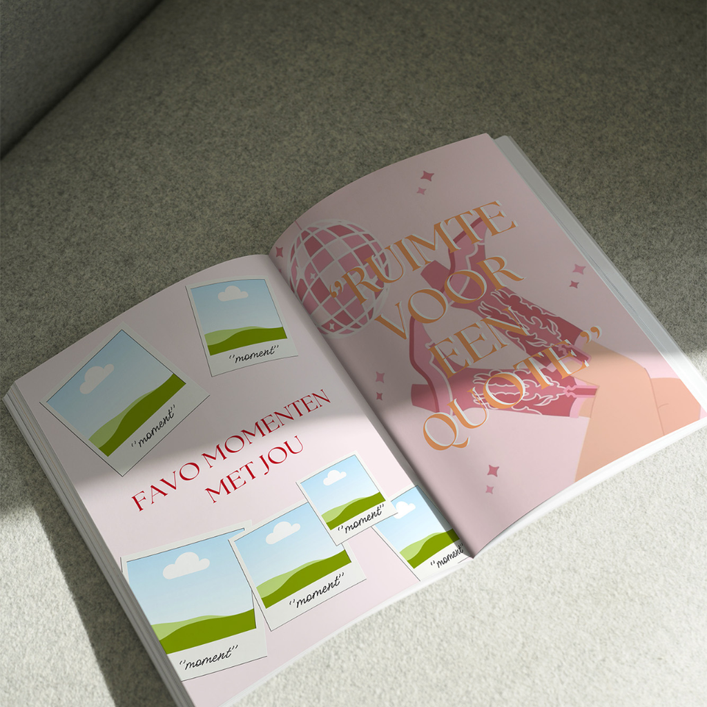CON AMORE -  21 diner boek - Seven Four Templates