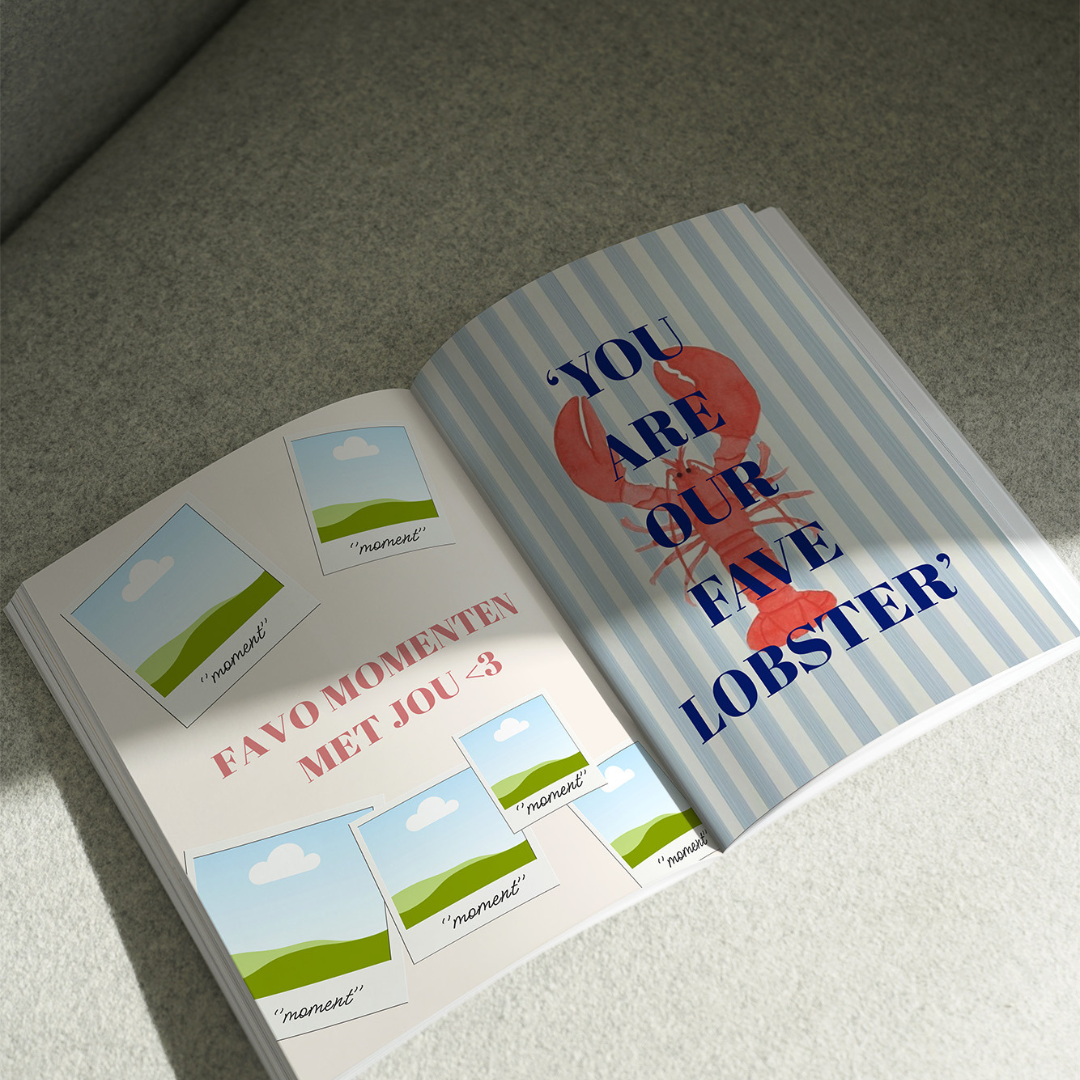 LA DOLCE VITA -  21 diner boek - Seven Four Templates