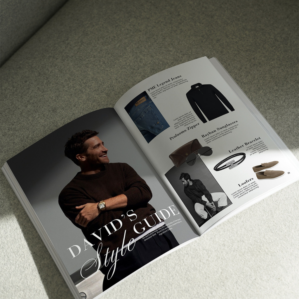 FATHER'S DAY EDITION - magazine template