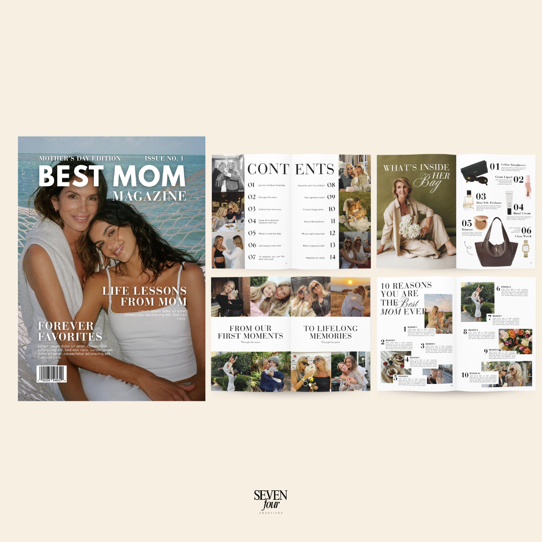 MOTHER’S DAY EDITION - magazine template