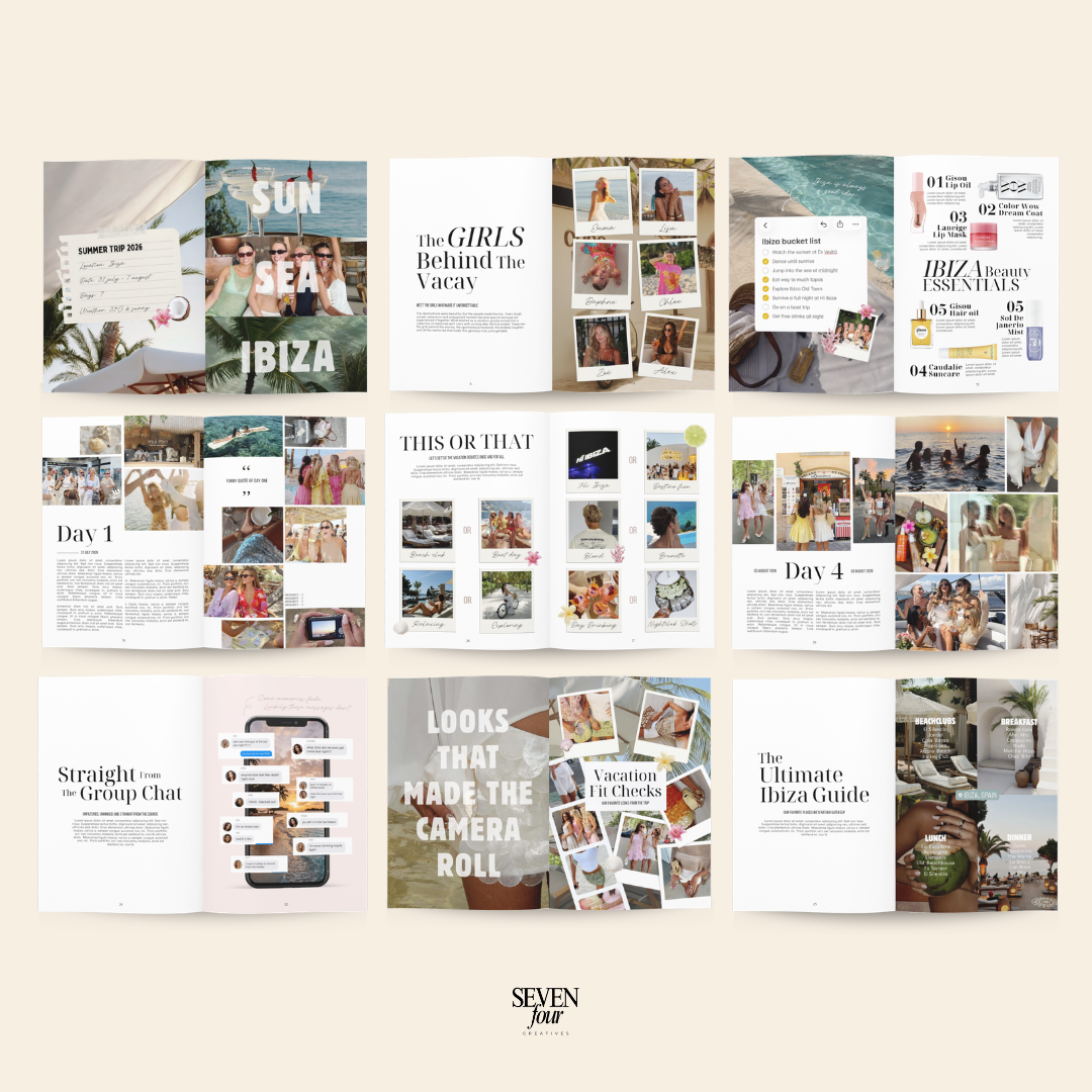 GIRLS TRIP EDITION - magazine template