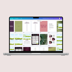 BOTANICAL MUSE - Verjaardagsboek template - Seven Four Templates