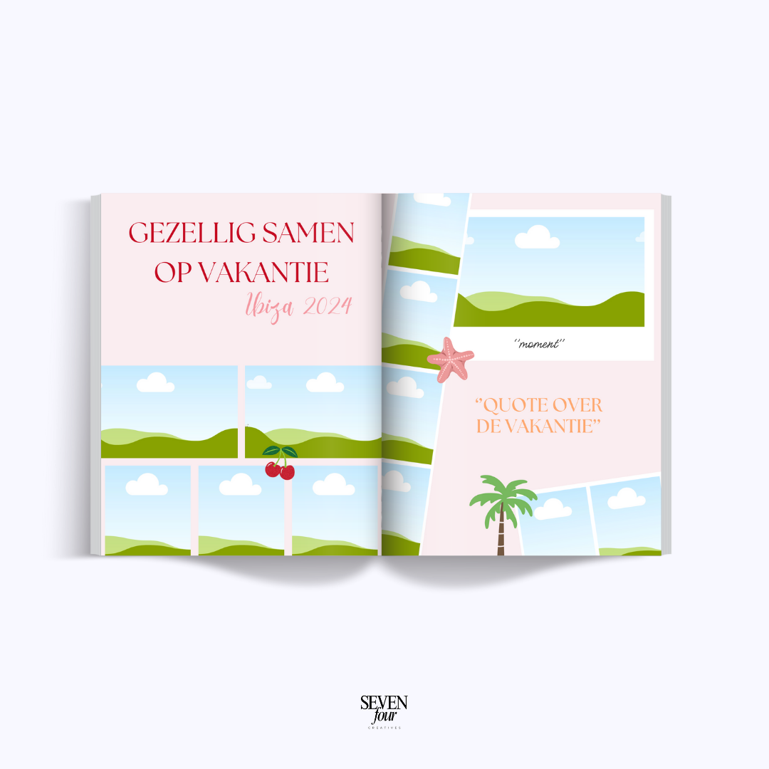 CON AMORE -  21 diner boek - Seven Four Templates