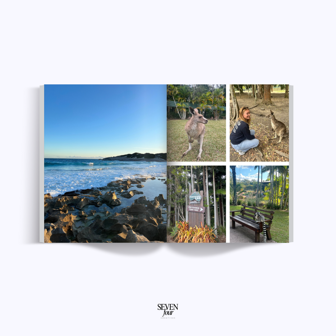 ASSOULINE INSPIRED -  Vakantie fotoboek - Seven Four Templates