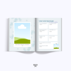 WINTER WONDERLAND -  21 diner boek - Seven Four Templates