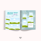 OCEAN BREEZE -  21 diner boek - Seven Four Templates
