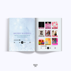 WINTER WONDERLAND -  21 diner boek - Seven Four Templates