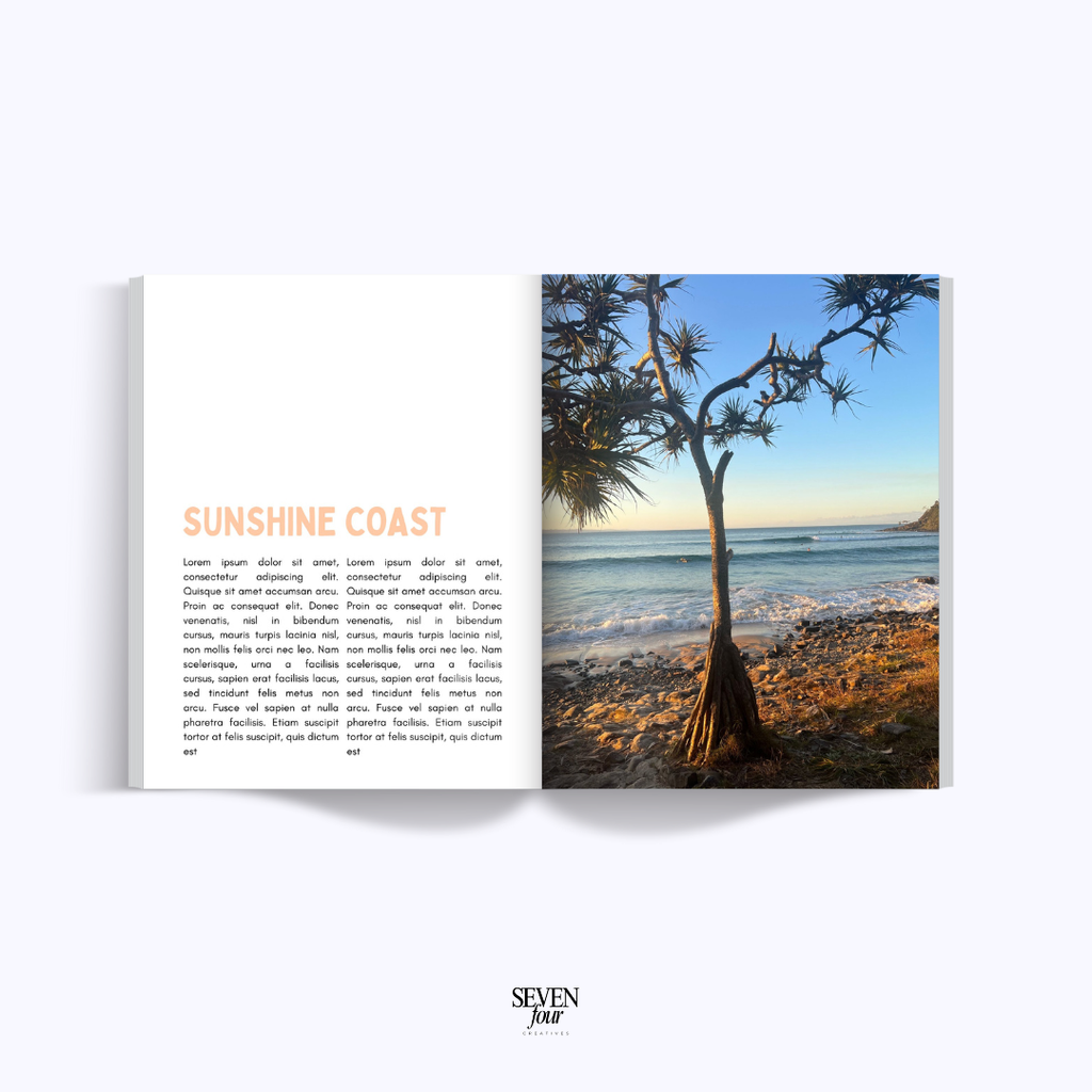ASSOULINE INSPIRED -  Vakantie fotoboek - Seven Four Templates