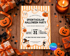 Halloween Invitation - Let's Get Spooky
