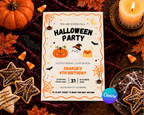 Halloween Invitation - Sweet & Spooky Party