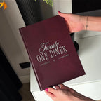 BURGUNDY BLUSH - Verjaardagsboek - Seven Four Templates
