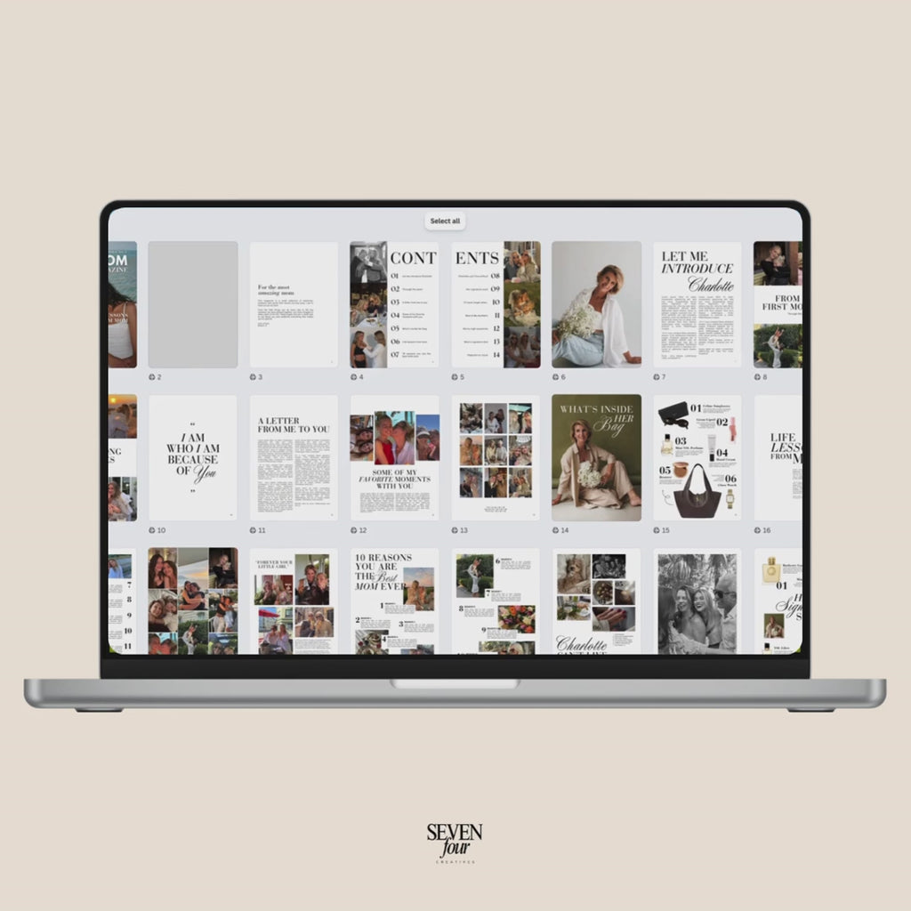 MOTHER’S DAY EDITION - magazine template