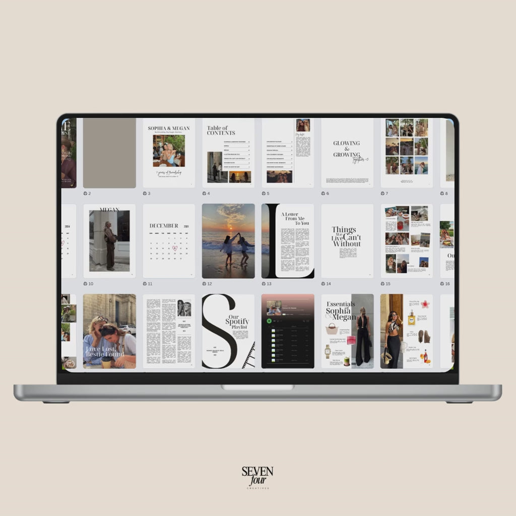 BEST FRIEND EDITION - magazine template